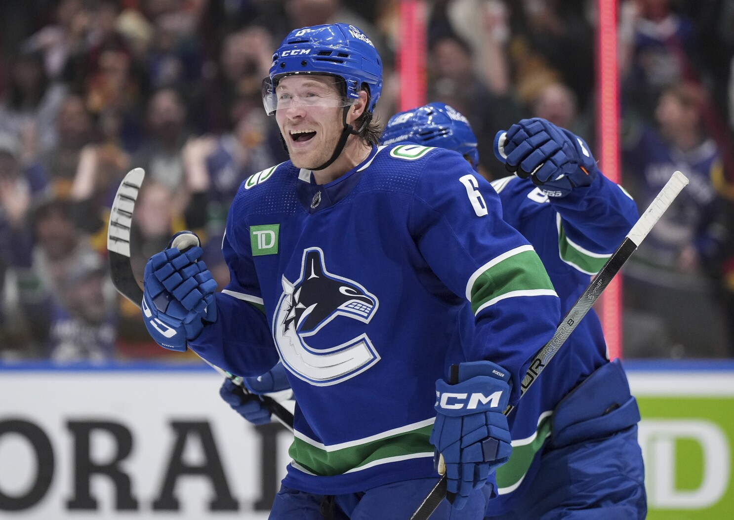 Brock boeser hat top